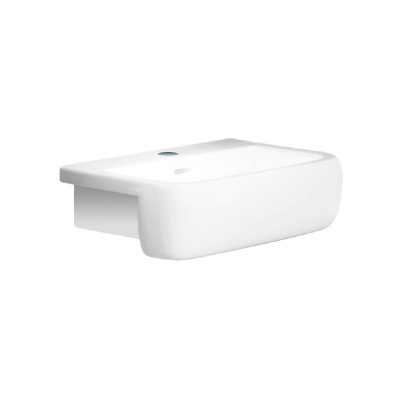 Synergy Venice 520mm 1 Tap Hole Semi Recessed Basin